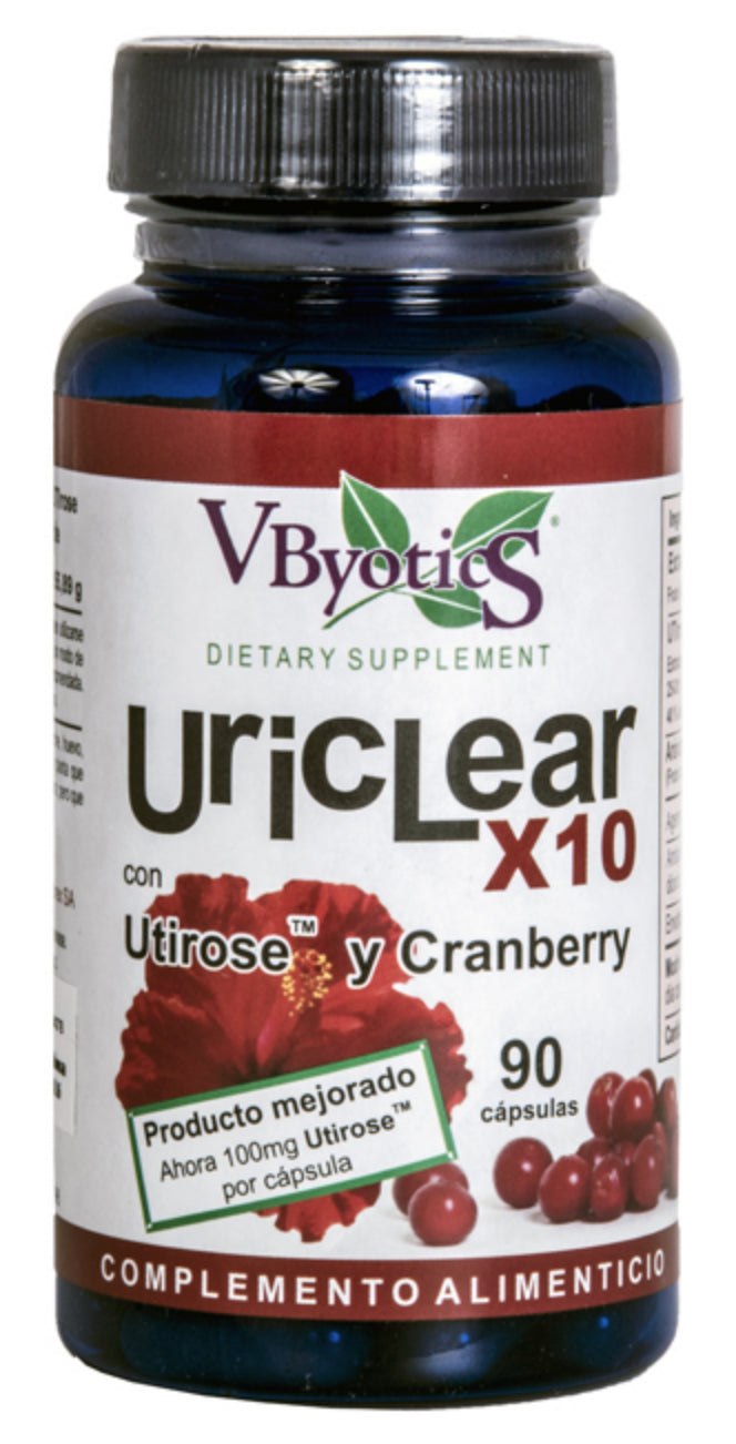 Uriclear X10 · VByotics · 90 cápsulas