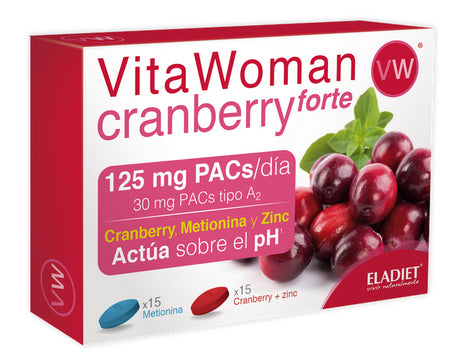 VitaWoman Cranberry Forte · Eladiet · 30 comprimidos