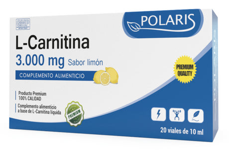 L-Carnitina 3.000 mg · Polaris · 20 viales