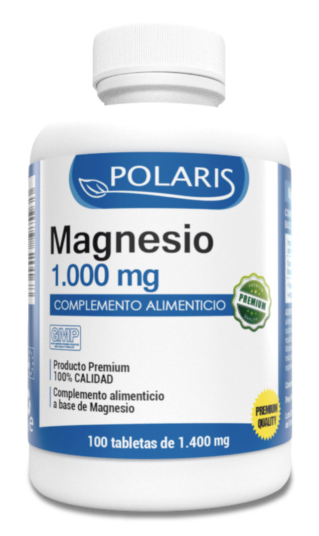 Magnesio 1.000 mg · Polaris · 100 comprimidos