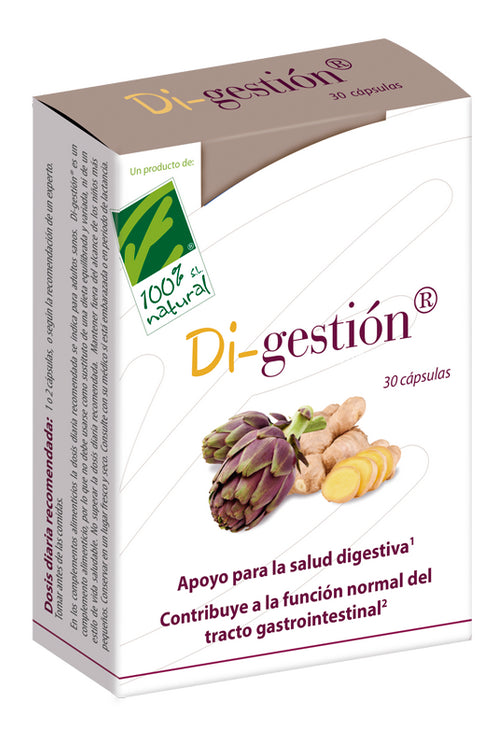 Di-Gestion · 100% Natural · 30 cápsulas