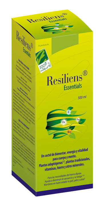 Resiliens Essentials · 100% Natural · 500 ml