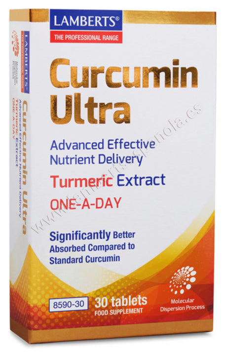 Curcumin Ultra · Lamberts · 30 comprimidos