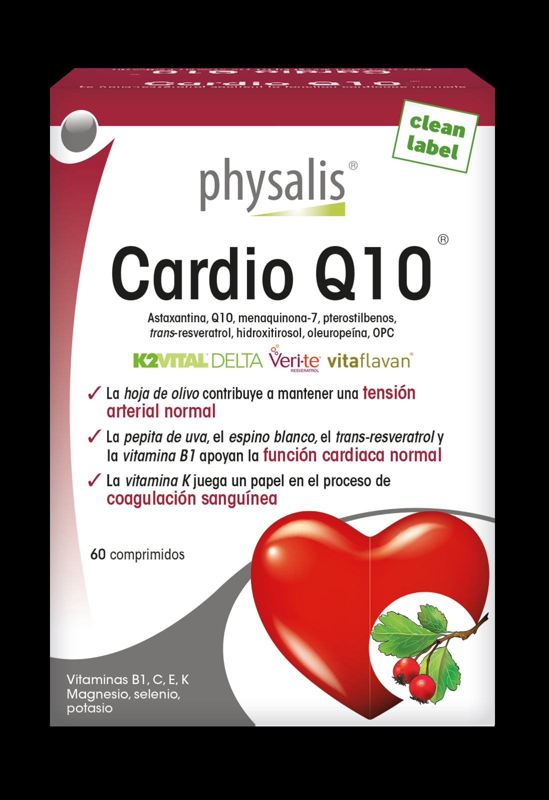 Cardio Q10 · Physalis · 60 comprimidos