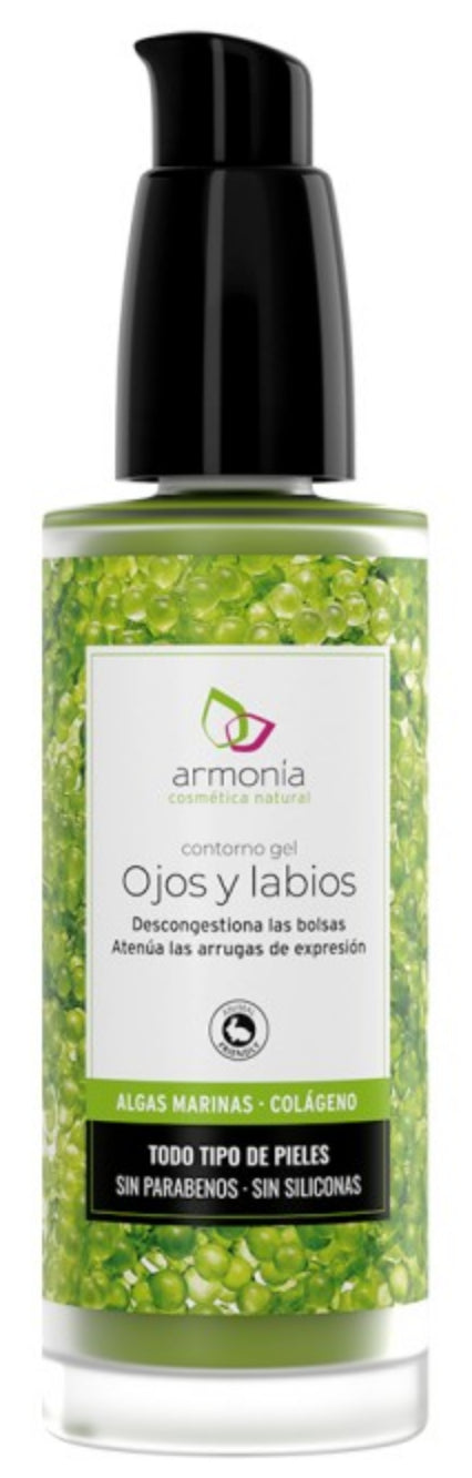 Contorno de Ojos y Labios con Algas Marinas · Armonia · 30 ml