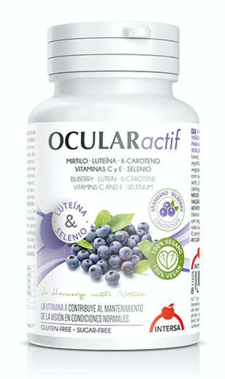 Ocular Actif · Dietéticos Intersa · 45 cápsulas