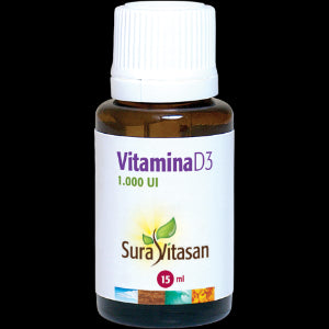 Vitamina D3 Líquida 1.000 UI · Sura Vitasan · 15 ml