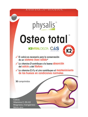 Osteo Total · Physalis · 30 comprimidos