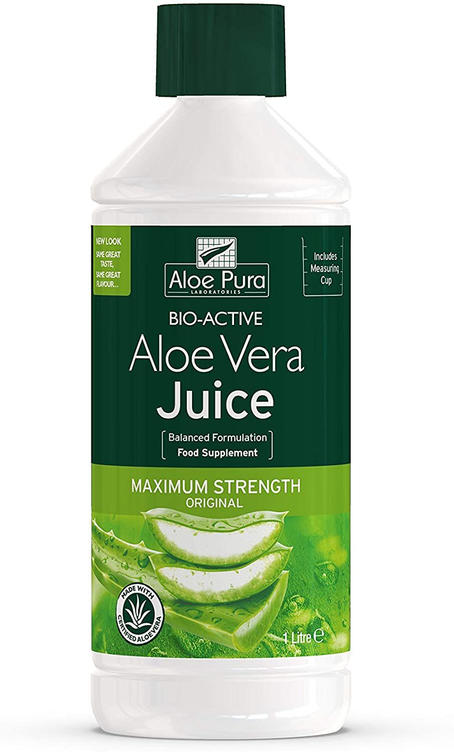 Zumo de Aloe Vera Maxima Potencia · Aloe Pura · 1 litro