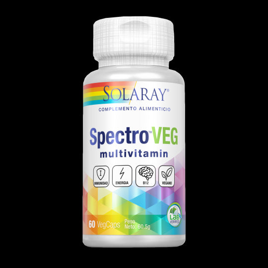 Spectro Multi-Vita-Min · Solaray · 60 cápsulas