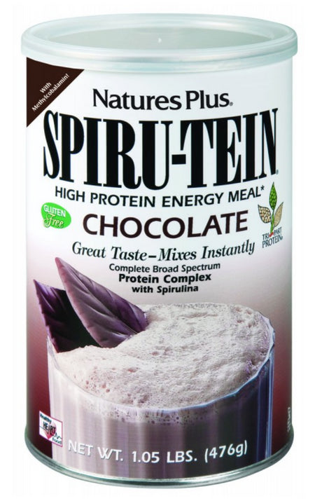 Spiru-Tein Chocolate · Nature's Plus · 476 gramos