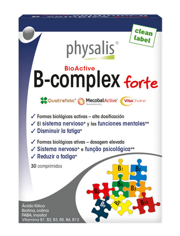 B-Complex Forte · Physalis · 30 comprimidos