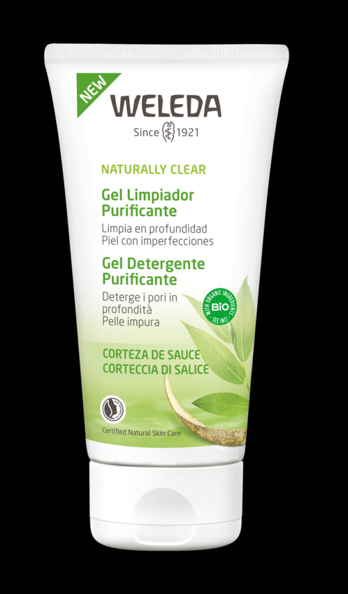 Gel Limpiador Purificante Naturally Clear · Weleda · 100 ml