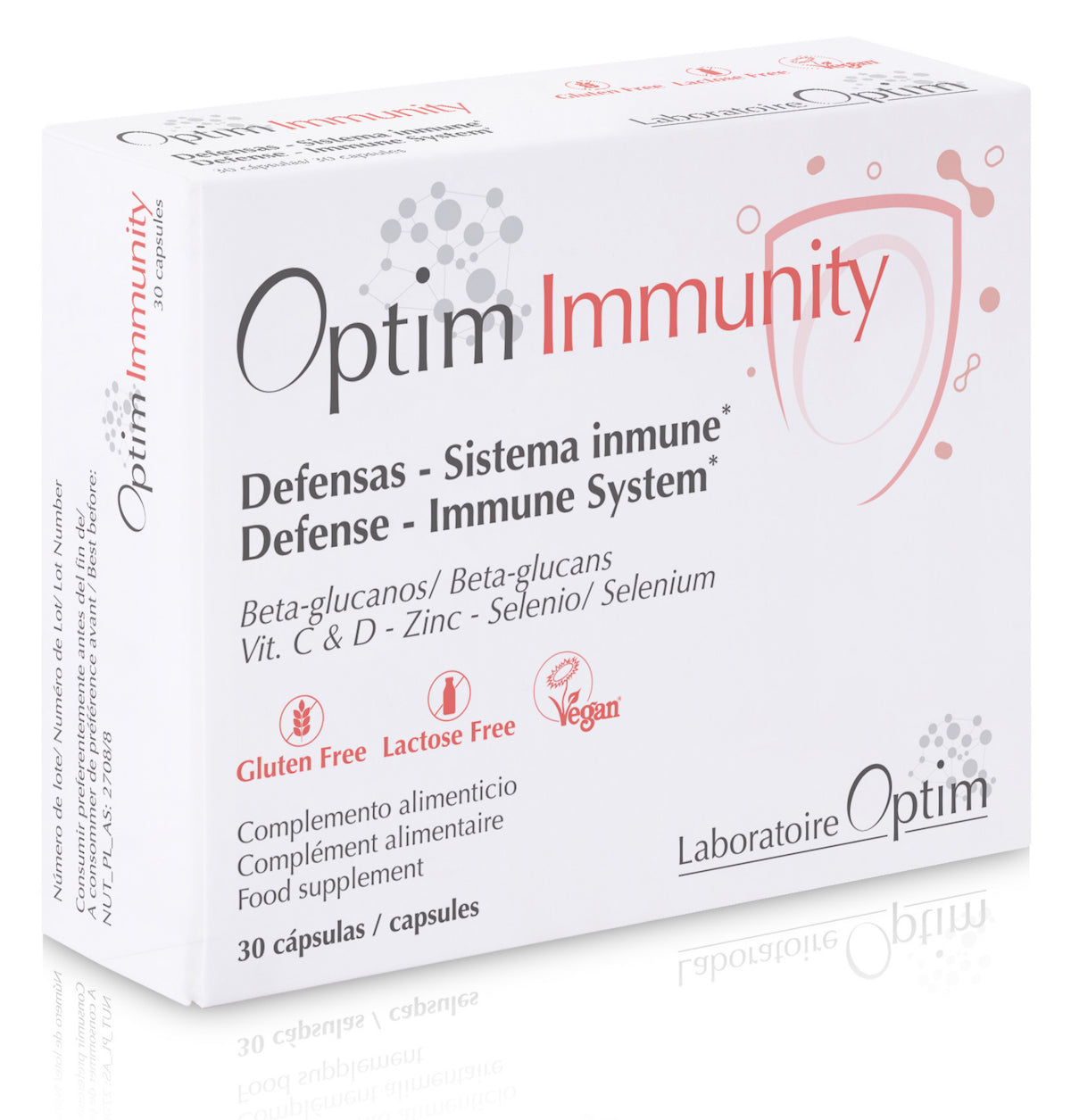 Optim Immunity · Laboratoire Optim · 30 cápsulas [Caducidad 02/2025]