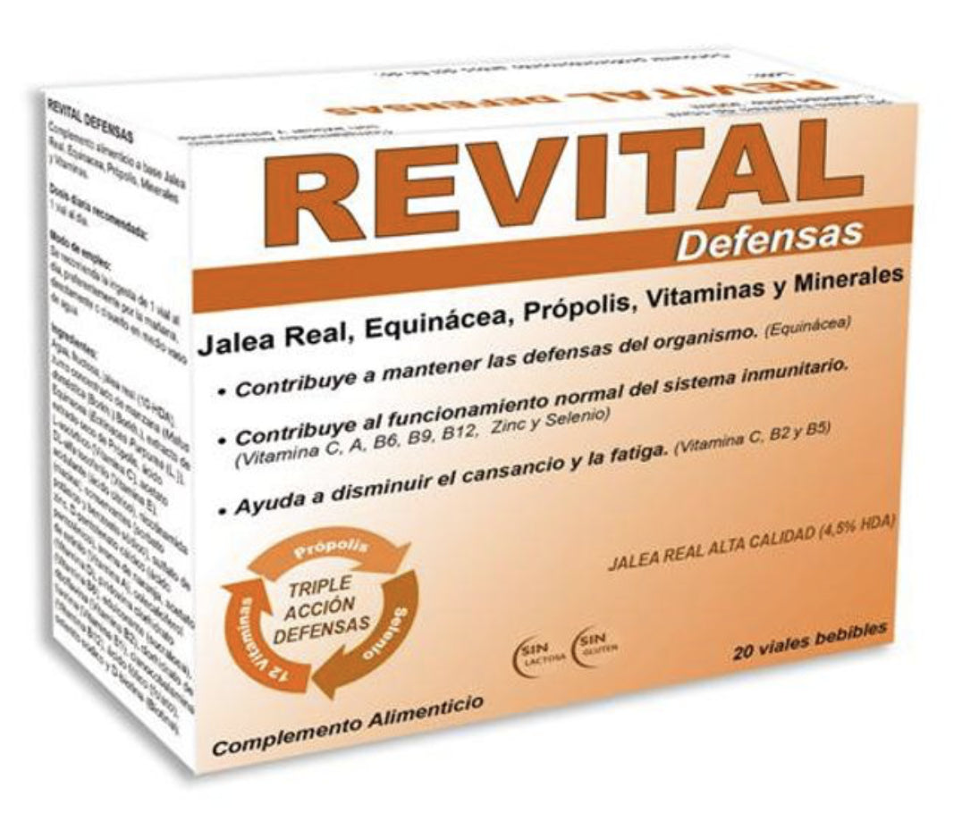 Revital Defensas · Pharma OTC · 20 viales