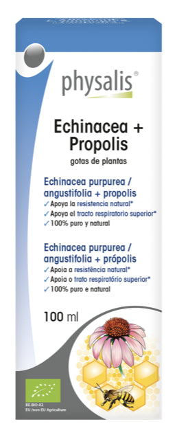 Echinacea + Própolis Gotas · Physalis · 100 ml