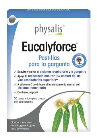 Eucalyforce · Physalis · 30 comprimidos