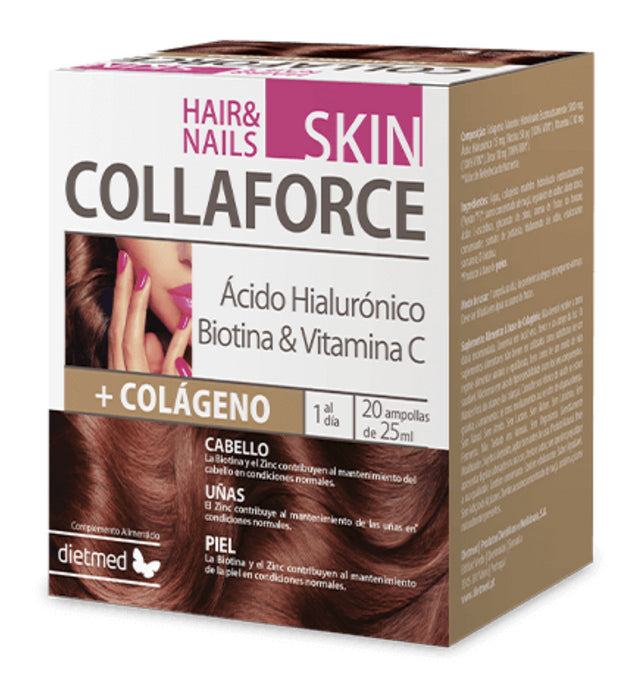 Collaforce Hair & Nails · Dietmed · 20 ampollas