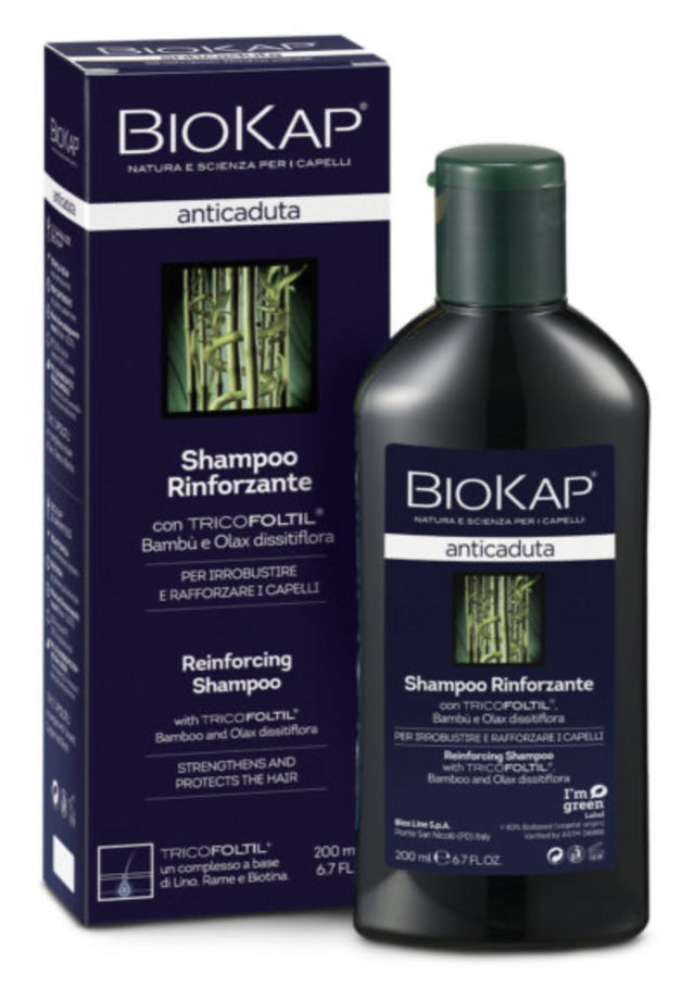 Champu Reforzante Anticaida · Biokap · 200 ml