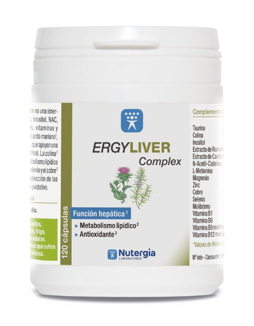 Ergyliver Complex · Nutergia · 120 cápsulas