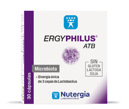 Ergyphilus ATB · Nutergia · 30 cápsulas