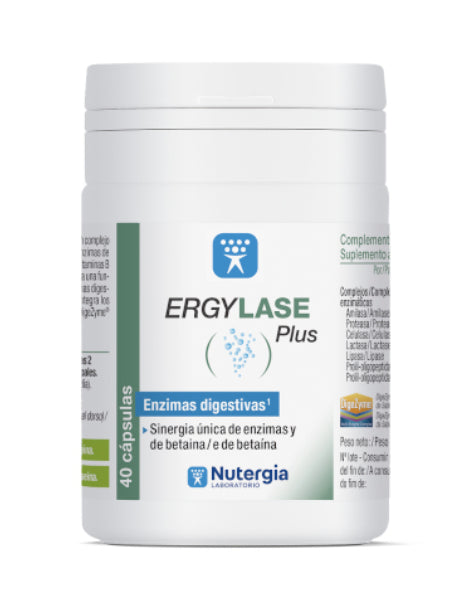 Ergylase Plus · Nutergia · 40 cápsulas