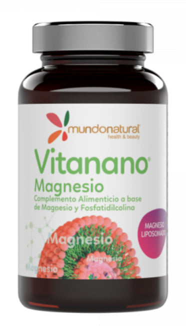 Vitanano Magnesio Liposomado · Mundo Natural · 30 cápsulas