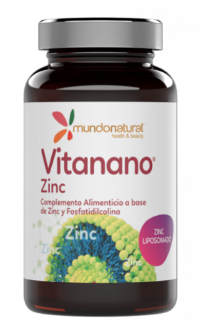 Vitanano Zinc · Mundo Natural · 30 cápsulas