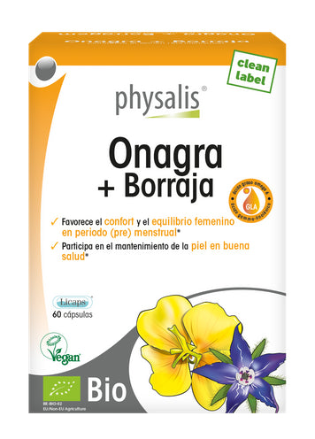 Onagra + Borraja · Physalis · 60 perlas