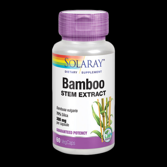 Bamboo · Solaray · 60 cápsulas