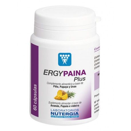 Ergypaina Plus · Nutergia · 60 cápsulas