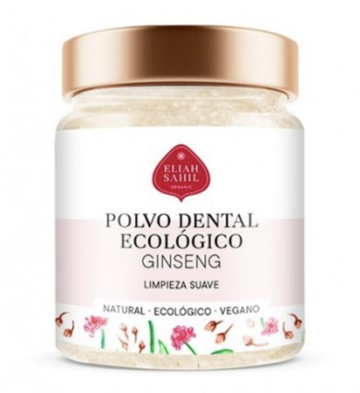 Dentífrico Ginseng en Polvo · Eliah Sahil · 60 gramos