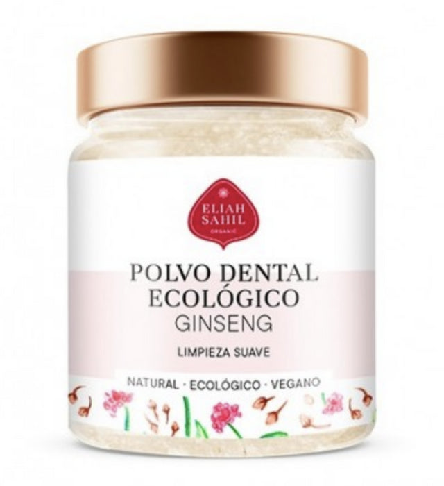 Dentífrico Ginseng en Polvo · Eliah Sahil · 60 gramos