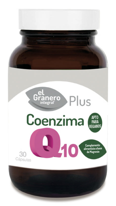 Coenzima Q10 · El Granero Integral · 30 cápsulas