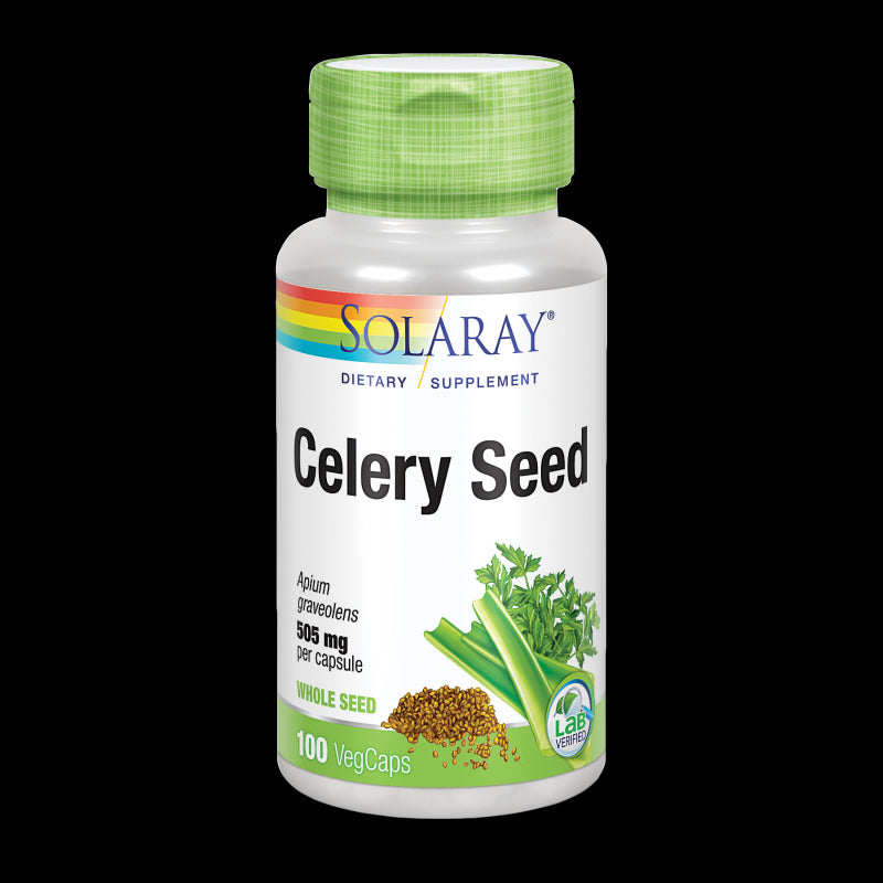 Celery Seed · Solaray · 100 cápsulas