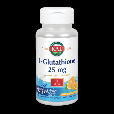 L-Glutathione 25 mg · KAL · 90 comprimidos