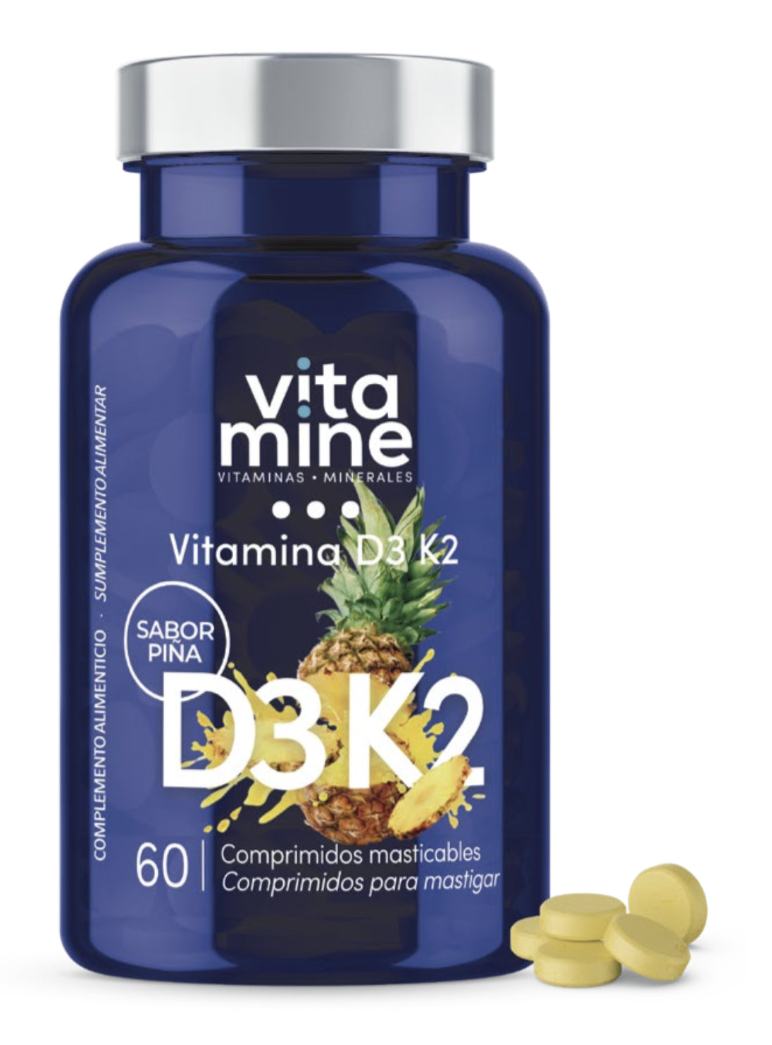 Vitamine D3 & K2 · Herbora · 60 comprimidos