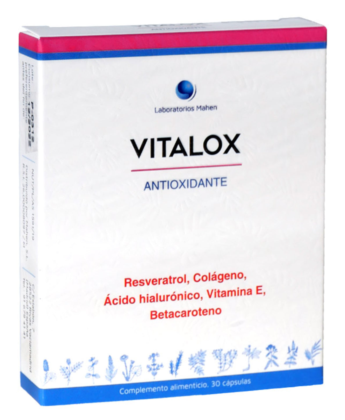 Vitalox · Mahen · 30 cápsulas