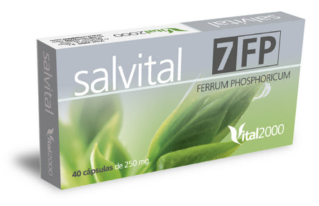 Salvital 7 FP - Ferrum phosphoricum · Vital 2000 · 40 cápsulas