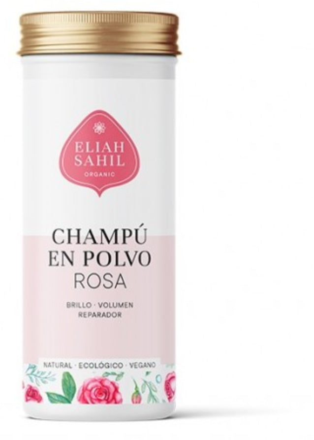 Champú en Polvo Rosas · Eliah Sahil · 100 gramos