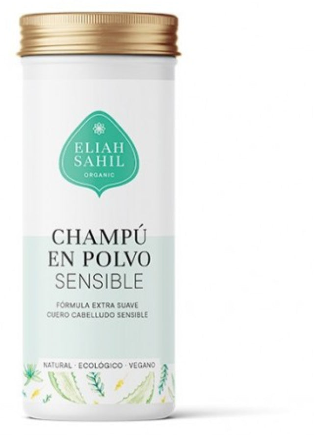 Champú en Polvo Sensibles · Eliah Sahil · 100 gramos