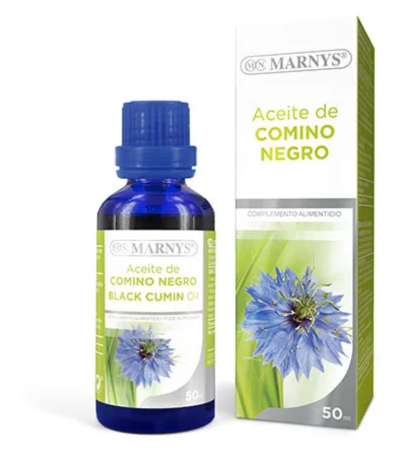 Aceite Puro de Comino Negro · Marnys · 50 ml