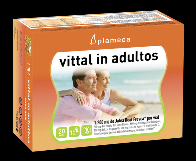 Vittal In Adultos · Plameca · 20 viales