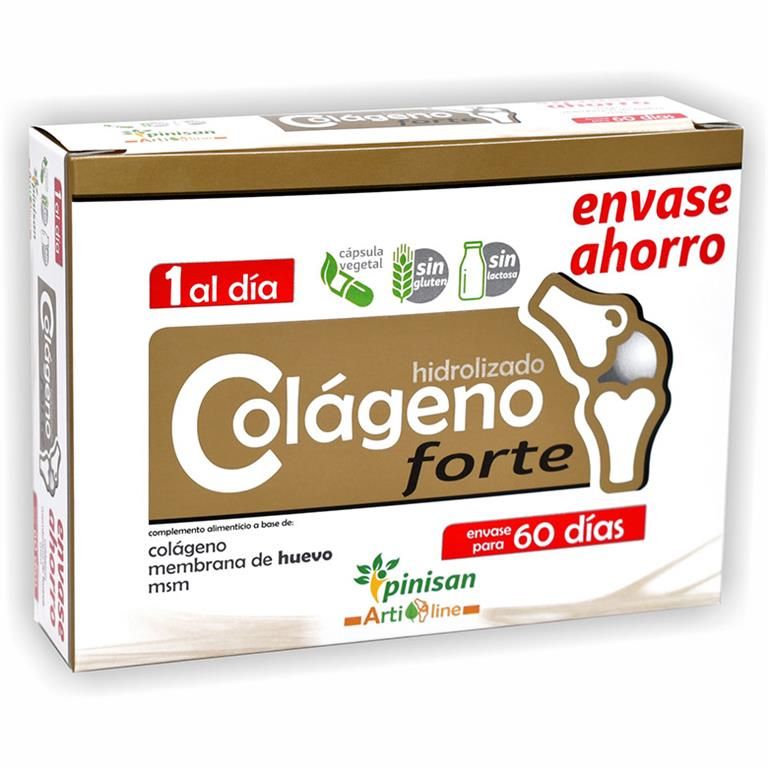 Colágeno Forte - Formato Ahorro · Pinisan · 60 cápsulas