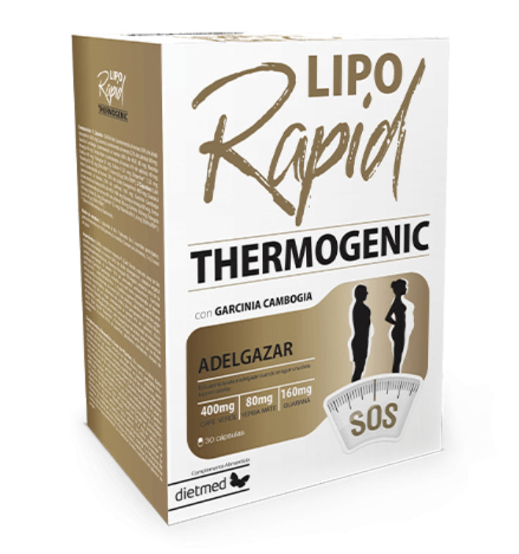 Liporapid Thermogenic · Dietmed · 30 cápsulas