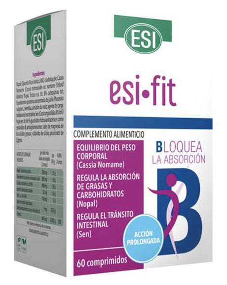 ESI FIT Bloquea la Absorción - Acción prolongada · ESI · 60 comprimidos