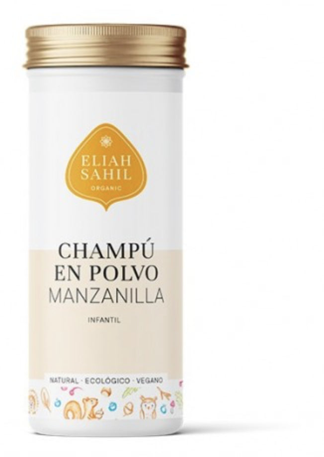 Champú en Polvo Manzanilla Infantil · Eliah Sahil · 100 gramos