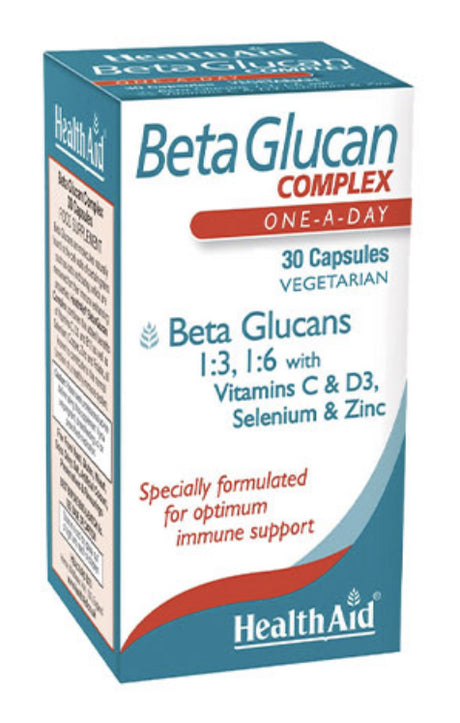 BetaGlucan Complex · Health Aid · 30 cápsulas