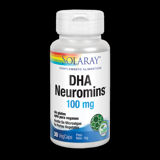 DHA Neuromins · Solaray · 30 perlas