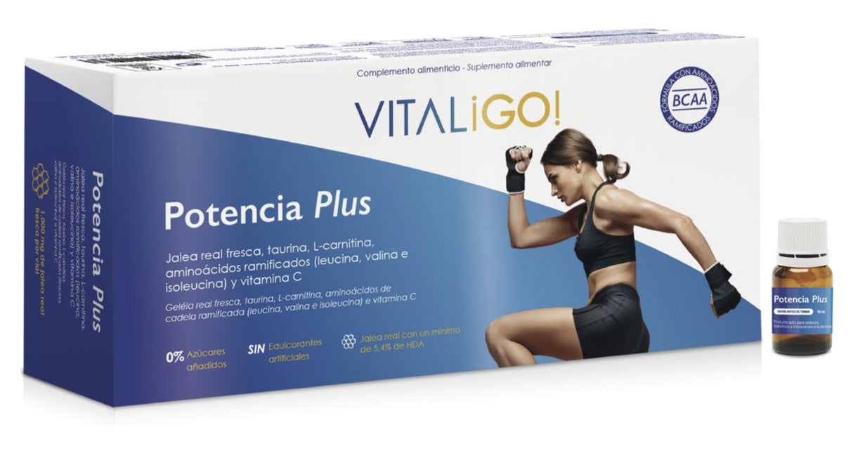 Potencia Plus · Herbora · 20 viales